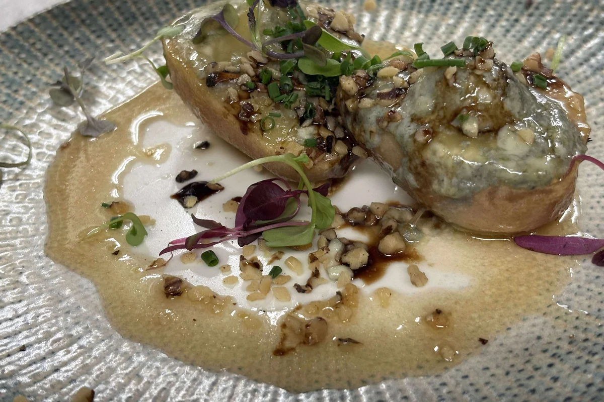 Champignons portobello farcis avec sauce crémeuse - LeBouillon16