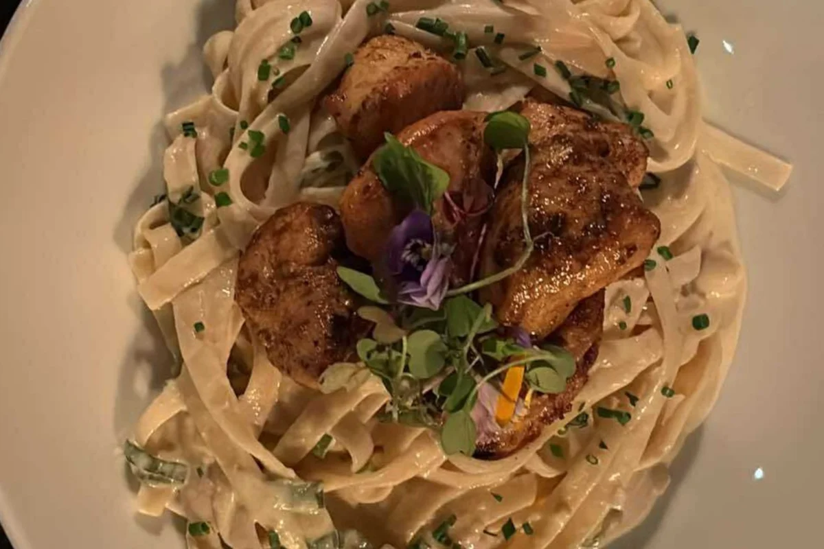 Pâtes fettuccine au poulet avec sauce crémeuse - LeBouillon16