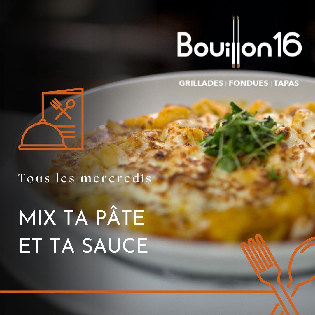 Mix ta Pâte & Sauce du Bouillon 16